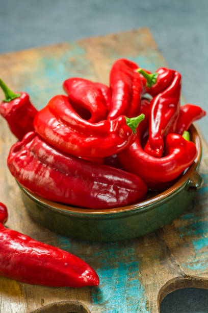 istock Fresh ripe red sweet turkish pepper ready to eat 817745356
