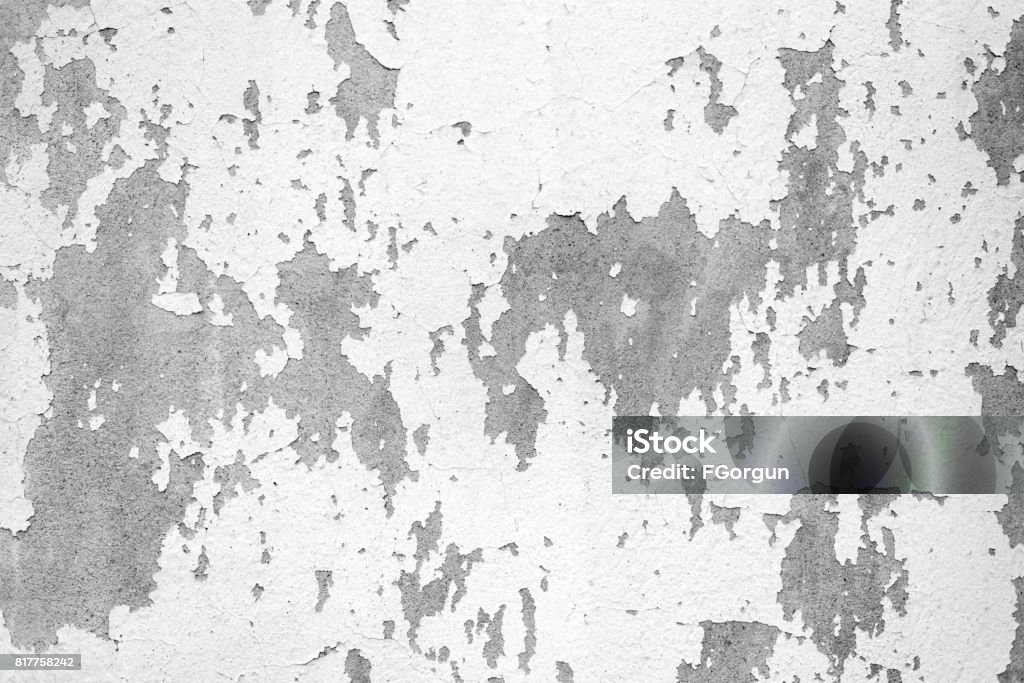 Grunge Concrete Wall Background Peeling Off Stock Photo