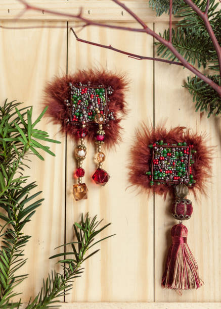 istock Beautiful bright colored accessories of beads 817765350