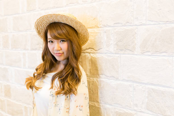 woman with a cute smile