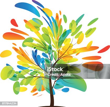 istock Tree design 817844234