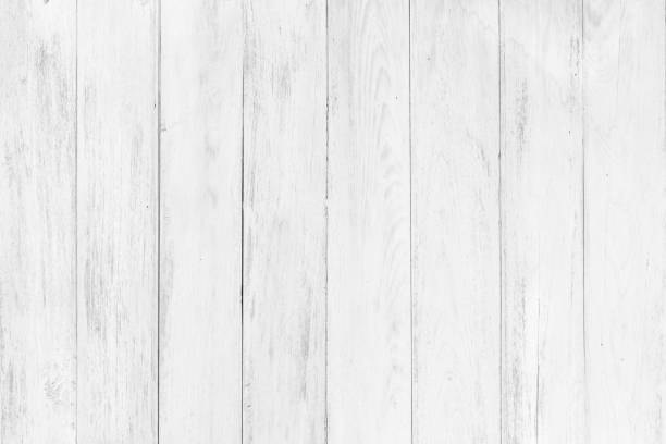 istock Abstract rustic surface white wood table texture background. Close up of rustic wall made of white wood table planks texture. Rustic white wood table texture background empty template for your design. 817875206