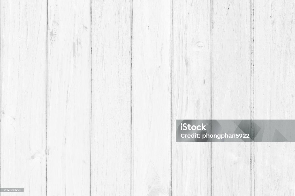 Abstracta fondo de textura rústica mesa de madera blanca superficial. Cierre de pared rústico hecho de textura de tablas de mesa de madera blanca. Rústica mesa de madera blanca textura fondo plantilla vacío para su diseño. - Foto de stock de Blanco - Color libre de derechos