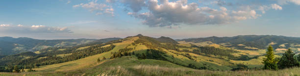 istock Evening with sunset on Slachovky hill 817893566