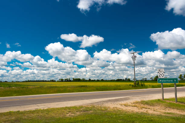 istock Big field on a cloudy day in Milwaukee 817913964