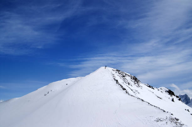 istock Freeriders on top of mountains 817926790