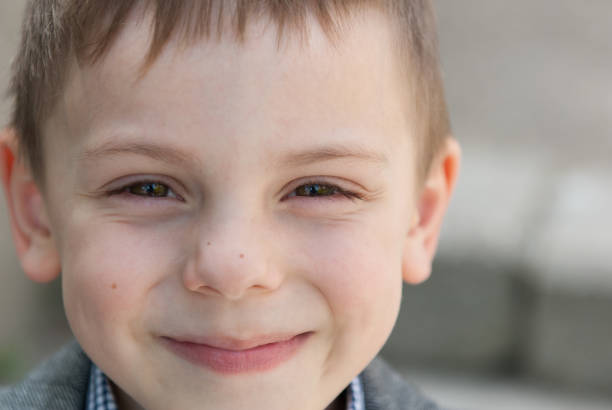 istock Close-up of a beautiful smiling little kid 817973052