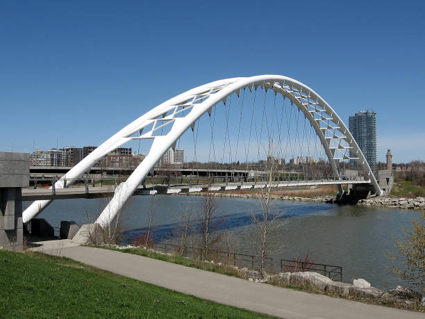 istock Toronto Lake Humber Bay Arch Bridge April 2008 818006092