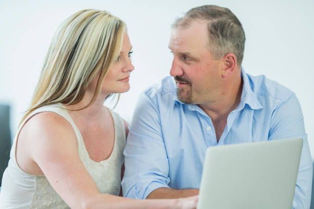 istock Newlywed Couple 818032378