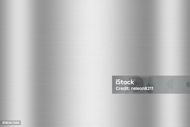 Metal Texture Background Stock Photo - Download Image Now - Silver Background, Metal, Textured