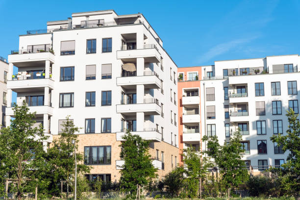 istock White modern apartment houses 818111604