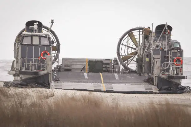 Photo of US Navy Landing Craft Air Cushion (LCAC)