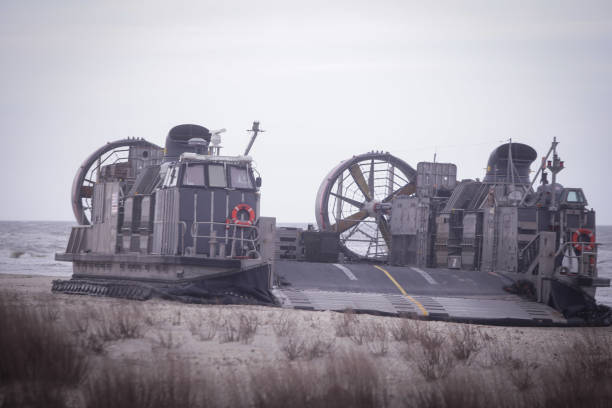 istock US Navy Landing Craft Air Cushion (LCAC) 818154988