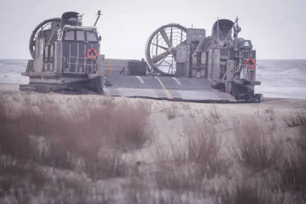 Photo of US Navy Landing Craft Air Cushion (LCAC)