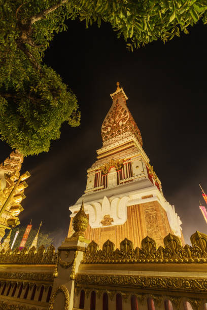 istock Wat Phra That Panom temple at night, Nakhon Phanom, Thailand. 818163642