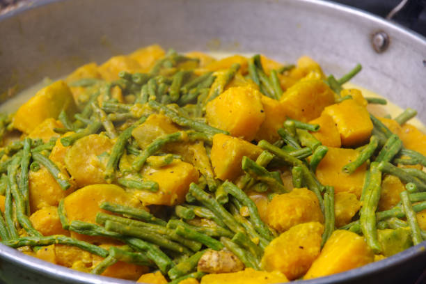 istock Filipino food - (Ginataang Kalabasa)Squash cooked in coconut milk 818200540