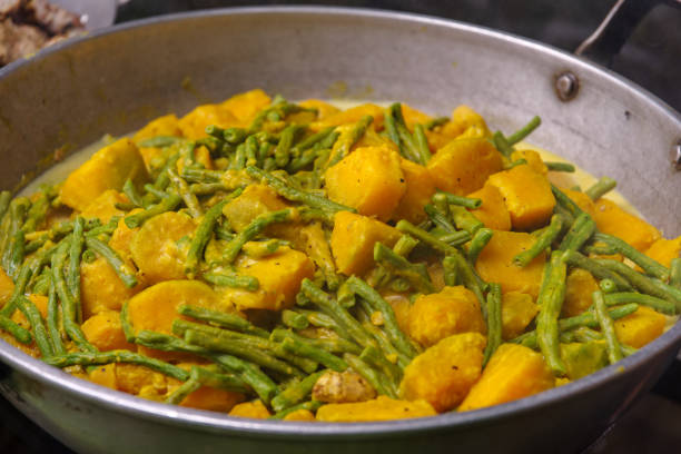 istock Filipino food - (Ginataang Kalabasa)Squash cooked in coconut milk 818202686