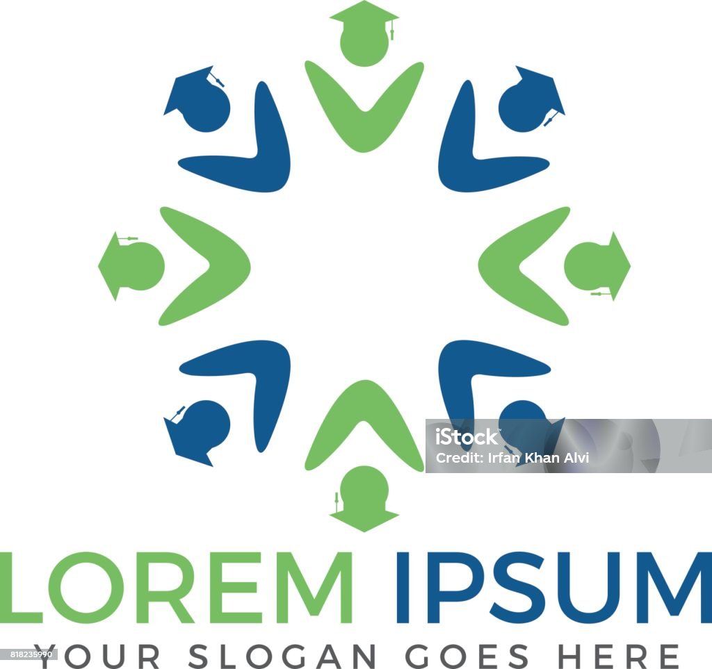 Design Student Vector Group Of Students Vector Design Stock Illustration - Download Image Now ...