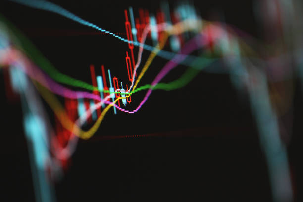 istock Stock market data, stock trading, line graphs 818242620