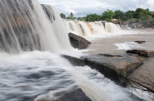 istock Poi waterfall in Phitsanulok province, Thailand 818259354
