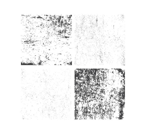 ilustraciones, imágenes clip art, dibujos animados e iconos de stock de conjunto de texturas grunge. plantilla de vector abstracto - camisetas