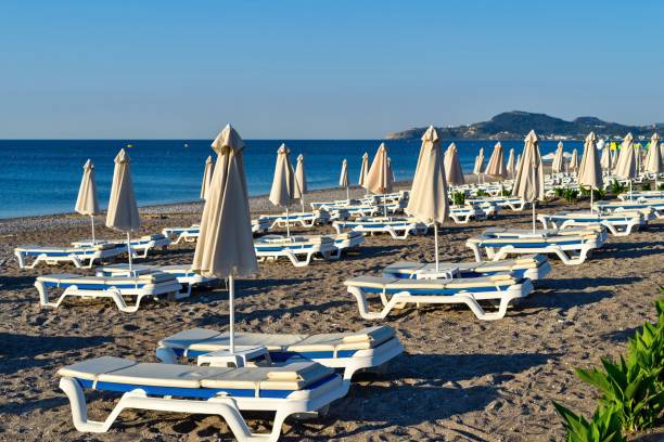 istock Beach landscape on the seashore closeup 818312870