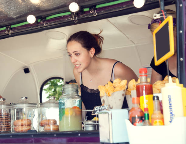 istock Food truck 818337226