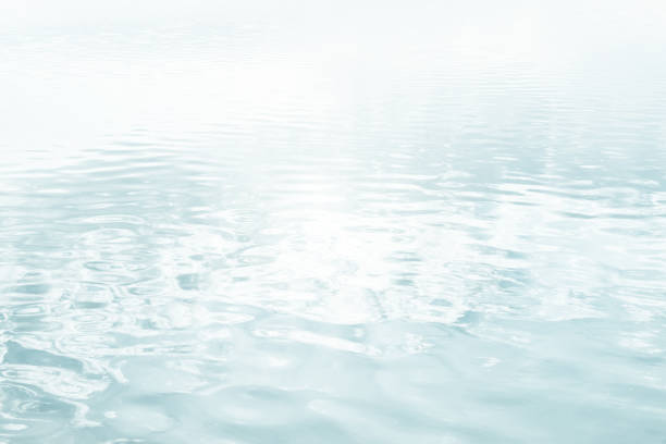 Water texture background. High key image. stock photo