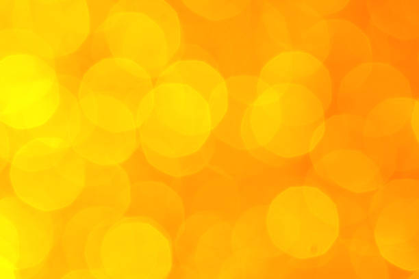 istock Gold glittering christmas lights. Blurred abstract background 818411254