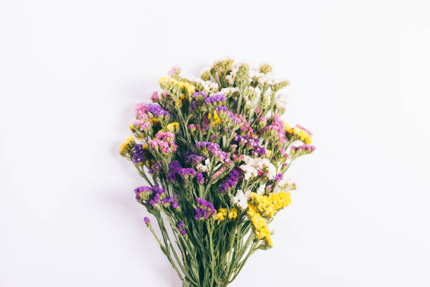 istock Bouquet of multicolored wildflowers 818428102
