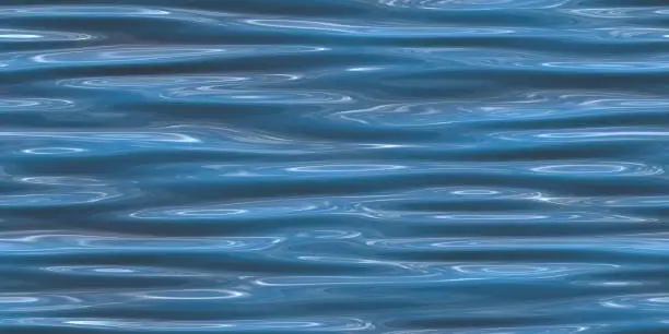 Classic sea nature seamless ripple surface. Ocean clear reflection waves pattern.