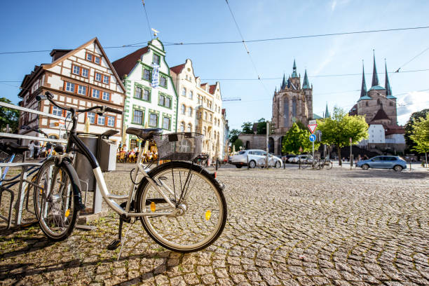 istock Erfurt city in Germany 818444494