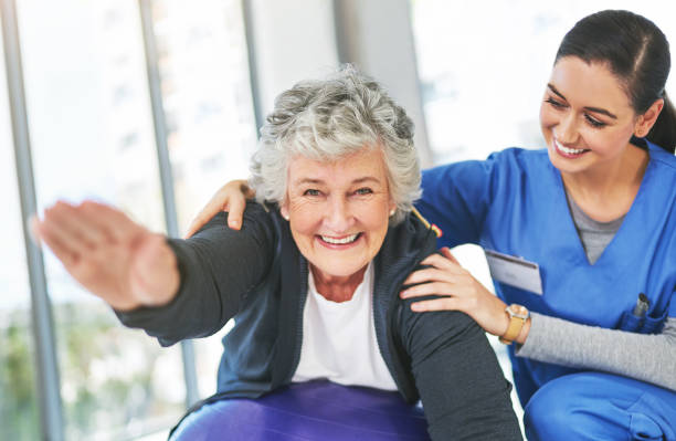 istock She helps me stay fit and flexible 818465364