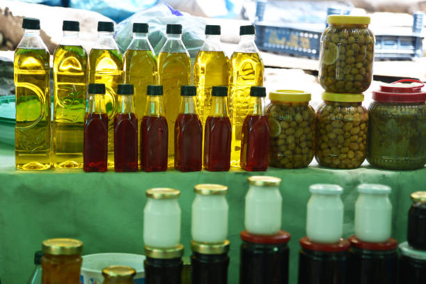 istock Olive oil for sale 818500816