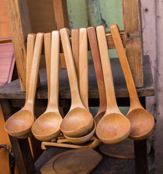 istock soup spoon or tablespoon made of wood 818510624
