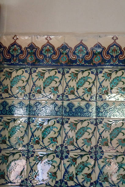 istock Ancient Ottoman time Handmade Turkish Tiles 818532242