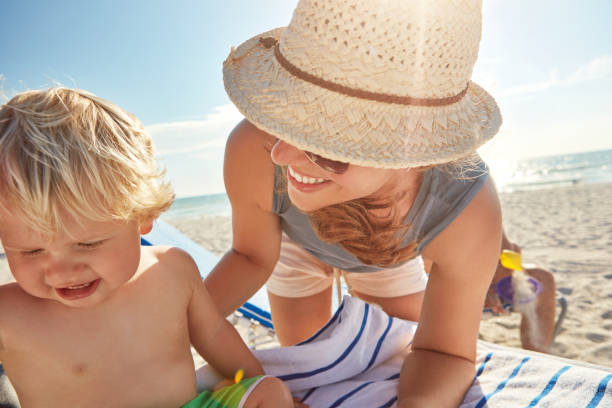 istock Having the most fun at the beach 818543522