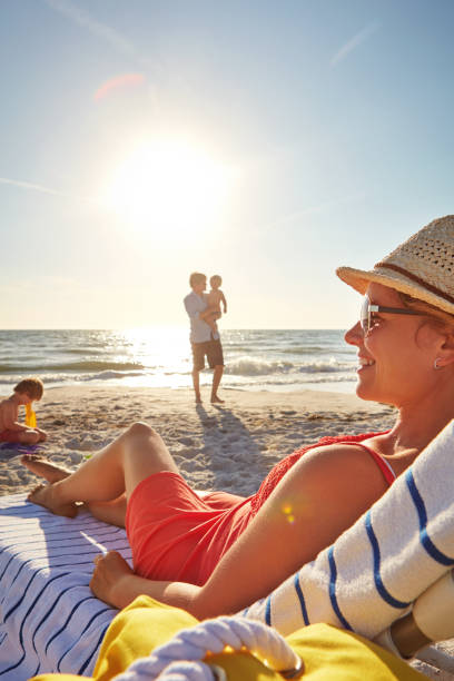 istock Everyone get what they need at the beach 818544710
