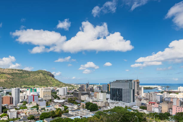 istock Panoramic view of Port Louis, Mauritius, Africa 818559938