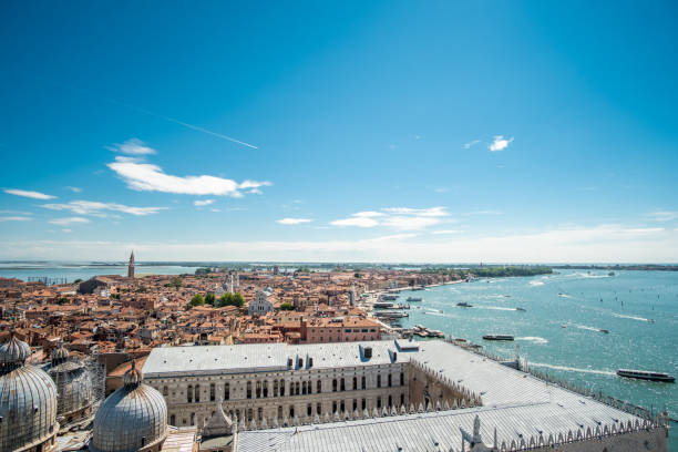 istock Aerial view of Venice, Italy. 818586710