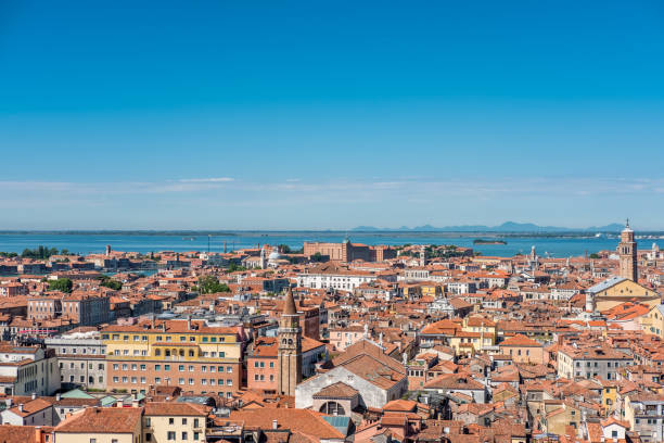 istock Aerial view of Venice, Italy. 818591438