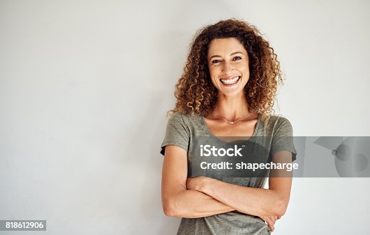 istock Confidence - the ultimate beautifier 818612906