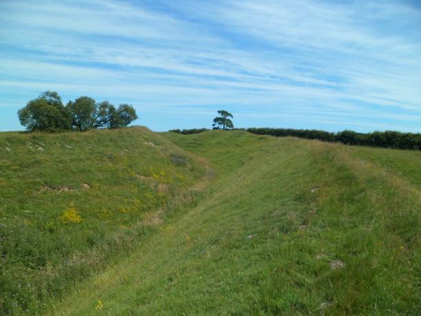 istock Iron Age Hill Fort - Iceni/Roman 818648746