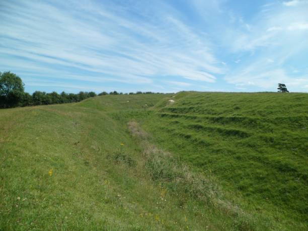 istock Iron Age Hill Fort - Iceni/Roman 818652550