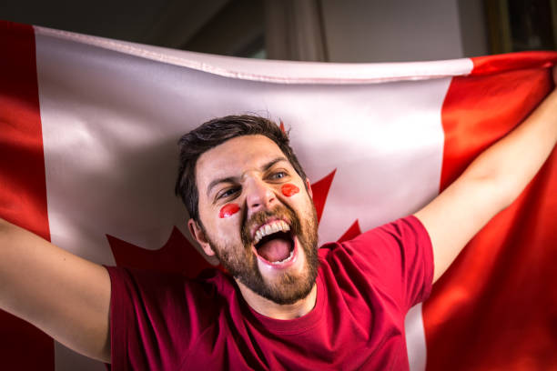 istock Chilean fan holding the national flag 818715016