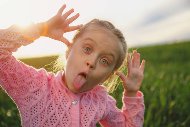 istock Little cheery girl 818715526
