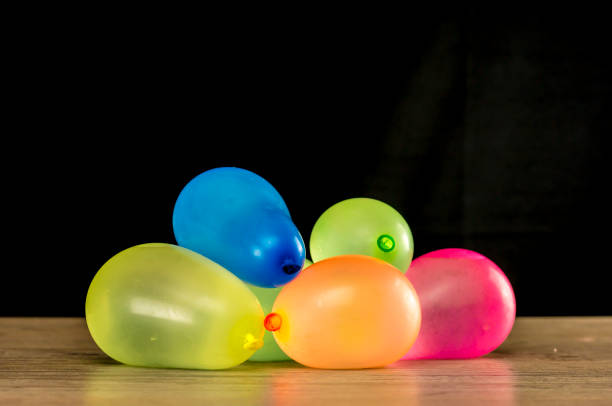 istock Colorful water ballons 818716436