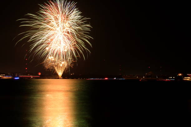 Independence Day Feuerwerk in Charleston
