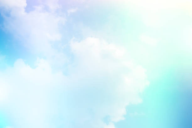 istock Colorful sky and clouds, pink and blue color background 818815504