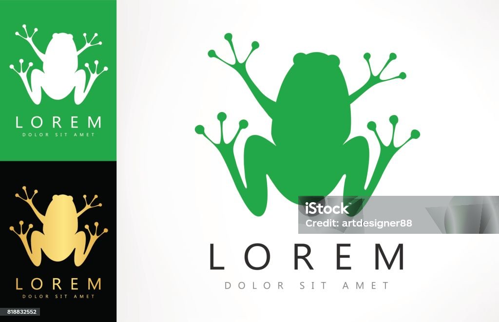 Micro Frog Vector Frog Vector Stock Illustration - Download Image Now - Amphibian, Animal ...
